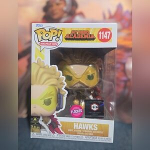 Funko My Hero Academia Hawks Gold and Red Figure "FLOCKED Edition"
